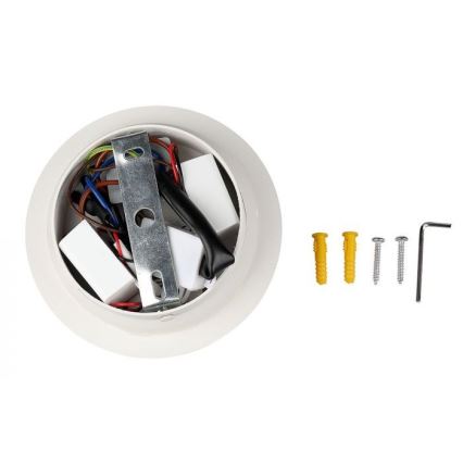 LED väggbelysning LED/3W/230V + LED/6W/230V 3000K vit