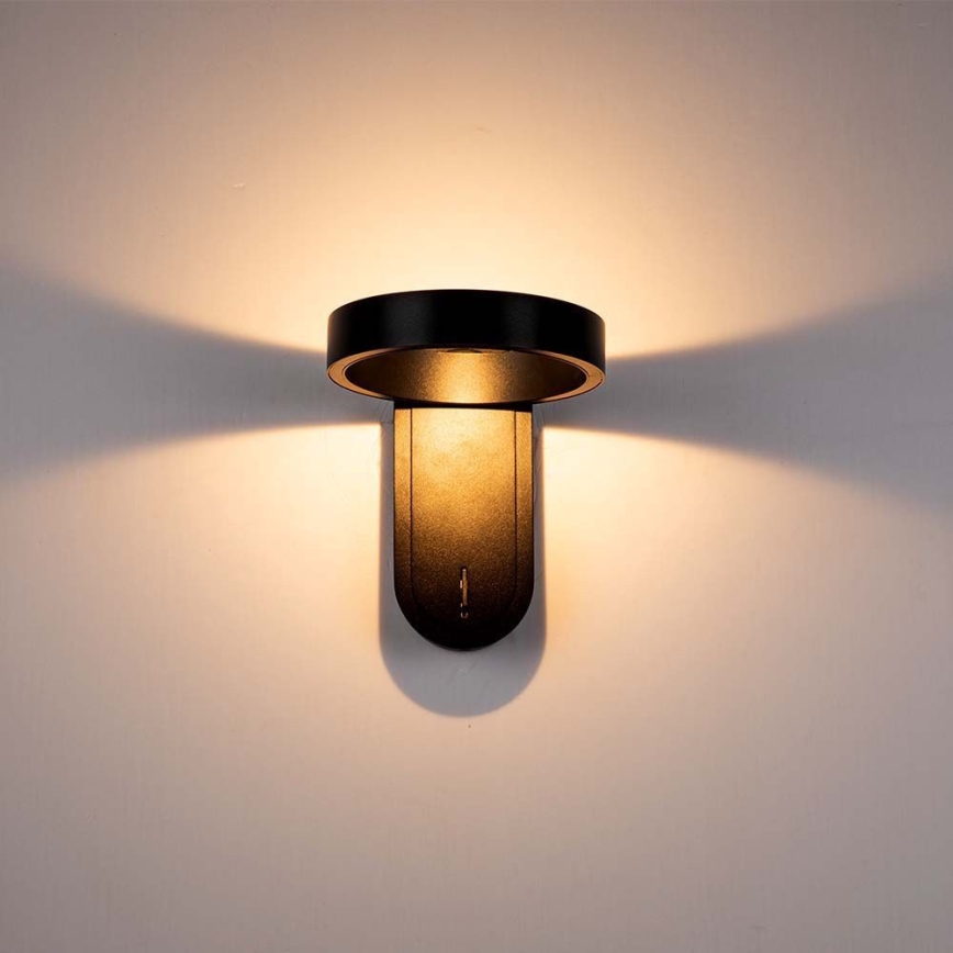 LED väggbelysning LED/5W/230V 3000K/4000K svart