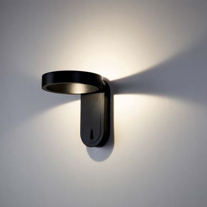 LED väggbelysning LED/5W/230V 3000K/4000K svart