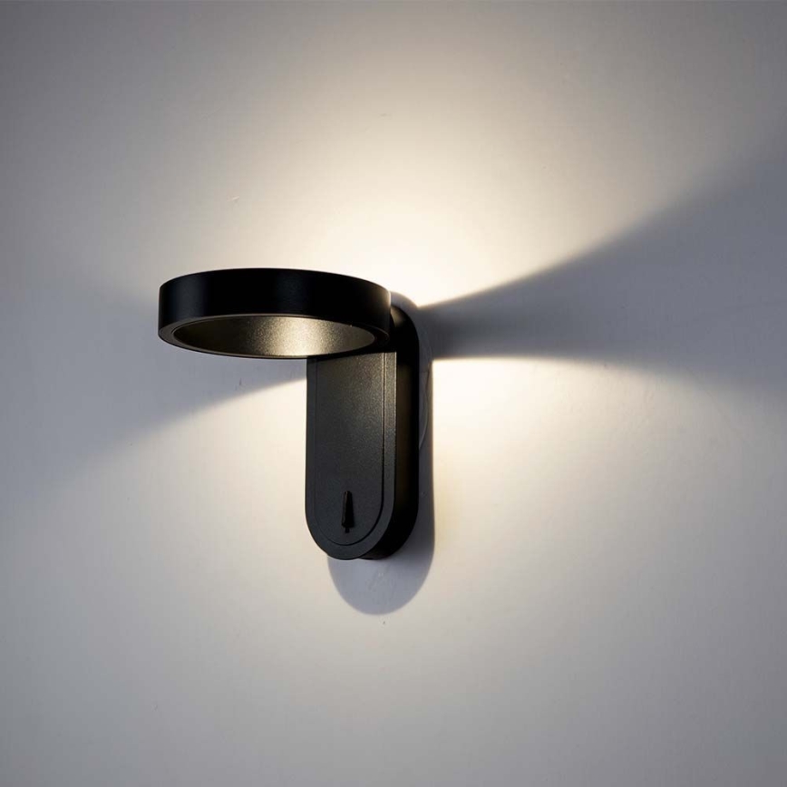 LED väggbelysning LED/5W/230V 3000K/4000K svart