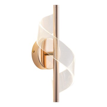 LED väggbelysning LED/8W/230V 3000K guld