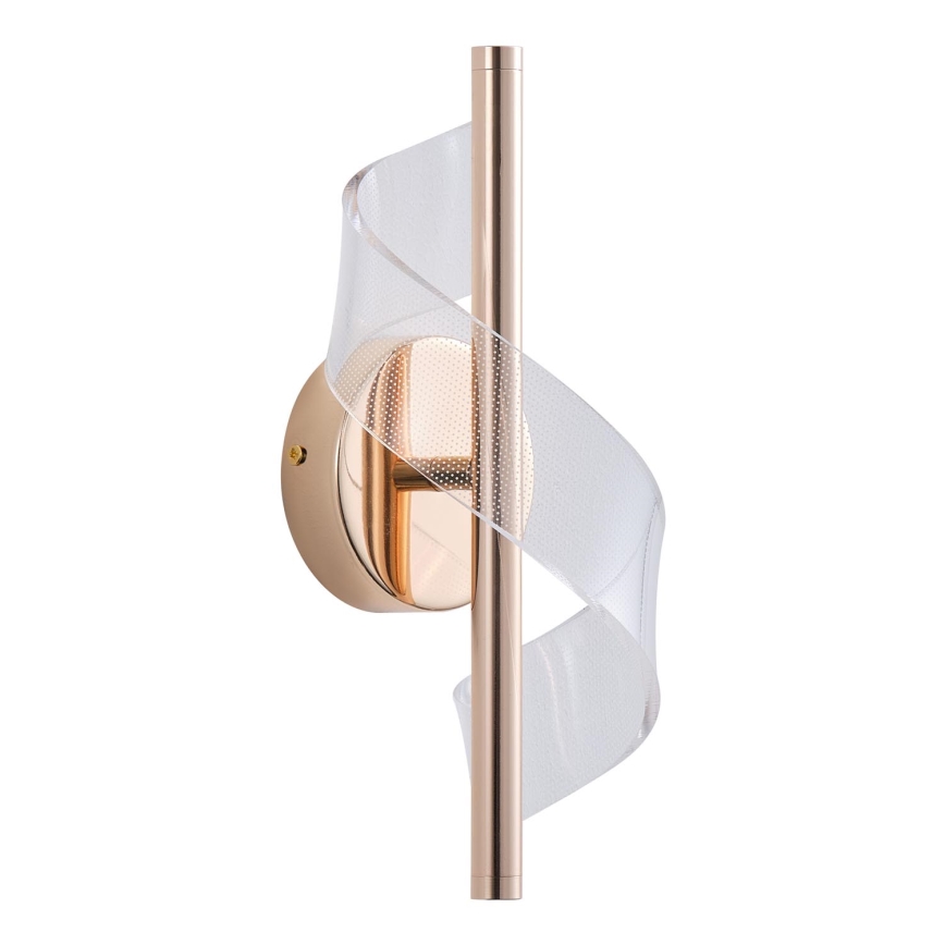 LED väggbelysning LED/8W/230V 3000K guld