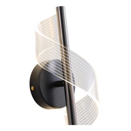 LED väggbelysning LED/8W/230V 3000K svart