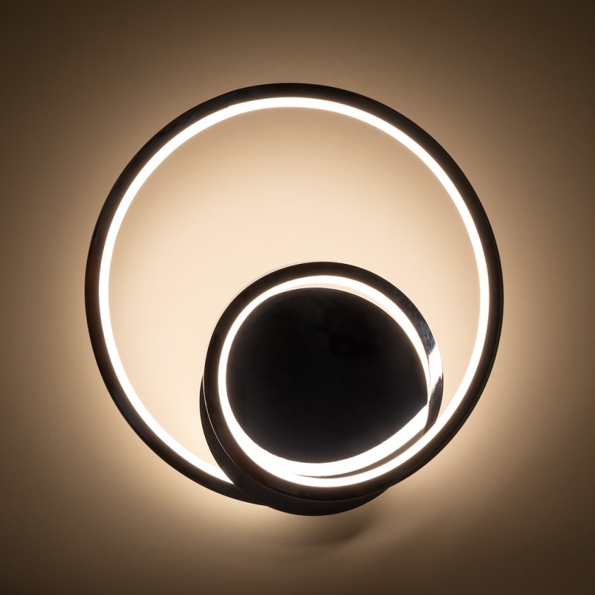 LED väggbelysning LUCERO LED/13W/230V skinande krom