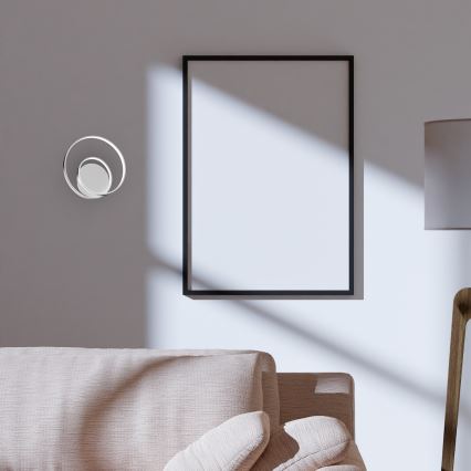 LED väggbelysning LUCERO LED/13W/230V skinande krom