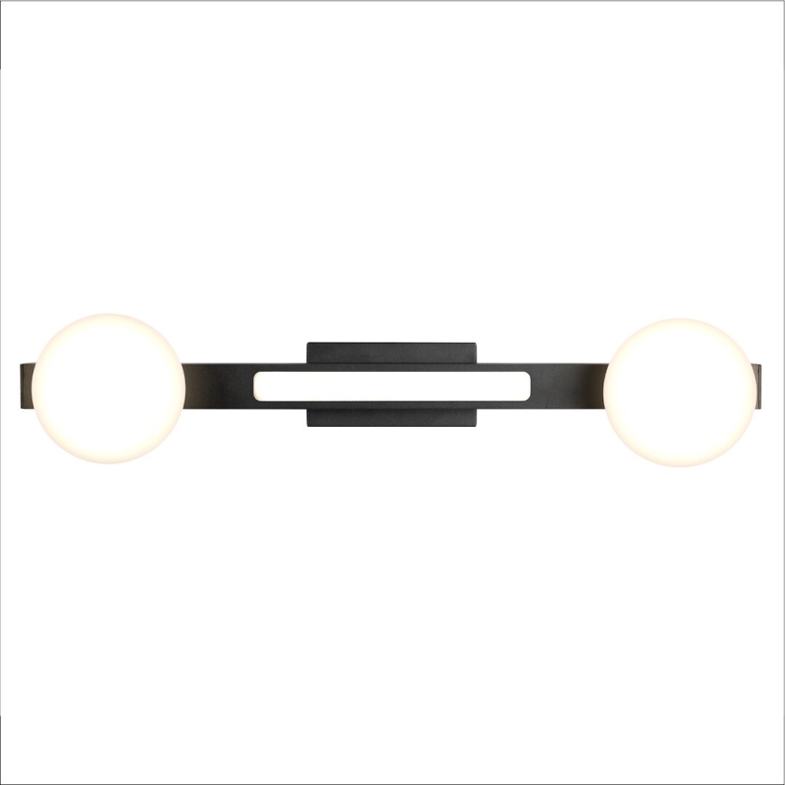 LED väggbelysning MAGNET LED/13W/230V + 2xG9/60W 3000/4000K svart
