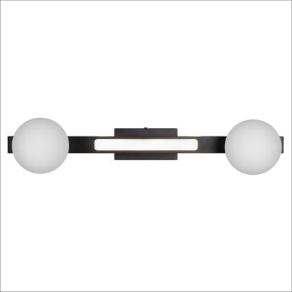 LED väggbelysning MAGNET LED/13W/230V + 2xG9/60W 3000/4000K svart