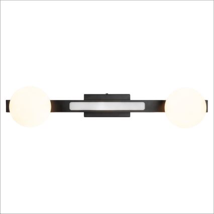 LED väggbelysning MAGNET LED/13W/230V + 2xG9/60W 3000/4000K svart
