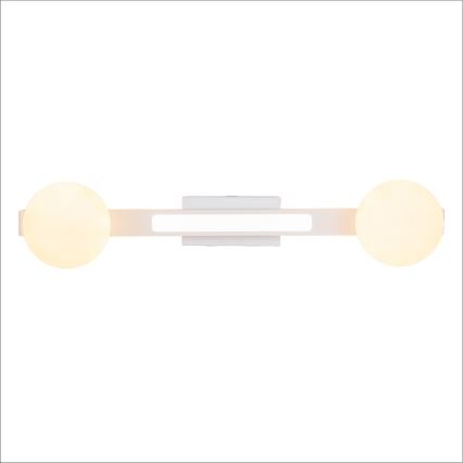 LED väggbelysning MAGNET LED/13W/230V + 2xG9/60W 3000/4000K vit