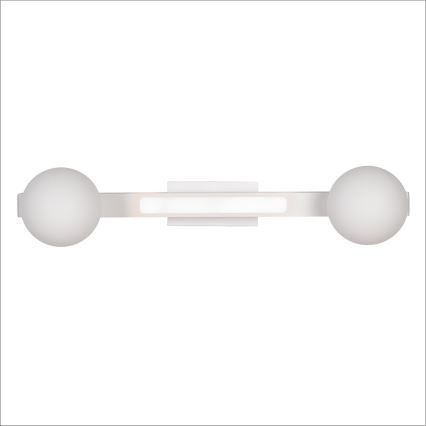 LED väggbelysning MAGNET LED/13W/230V + 2xG9/60W 3000/4000K vit