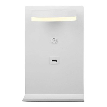 LED Väggbelysning med en Laddare Kompakt LED/4W/230V