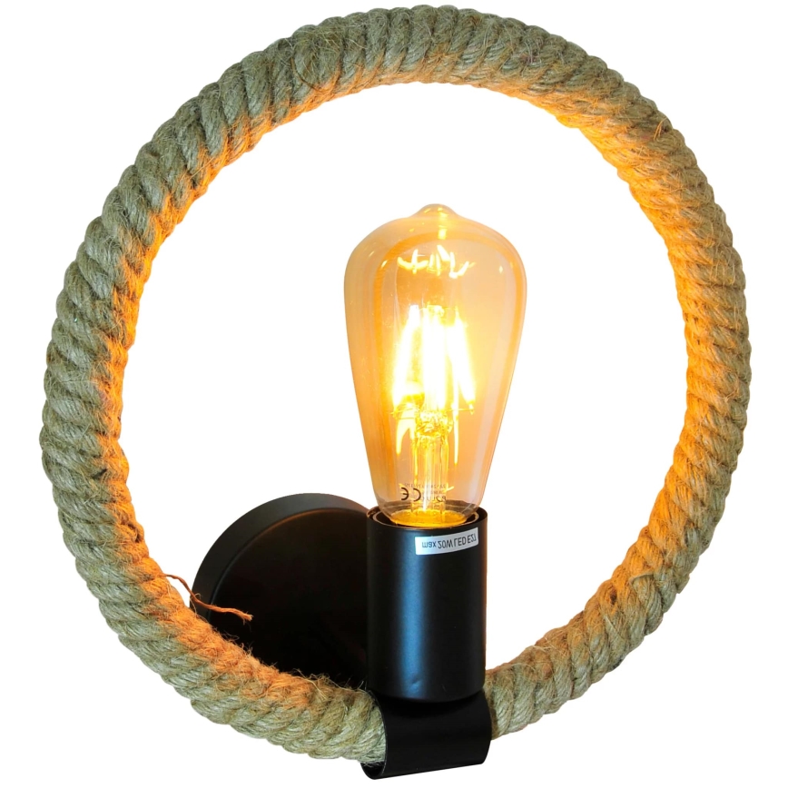 LED väggbelysning ROPE ARTHUR 1xE27/10W/230V