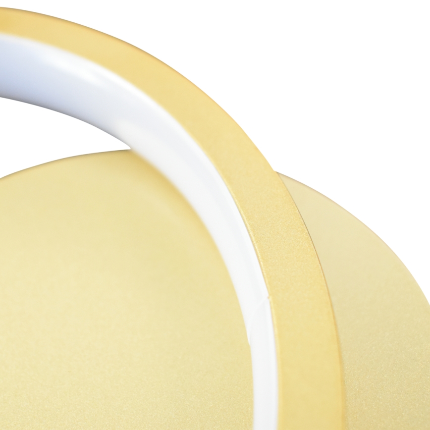 LED väggbelysning ROTONDA LED/7W/230V guld