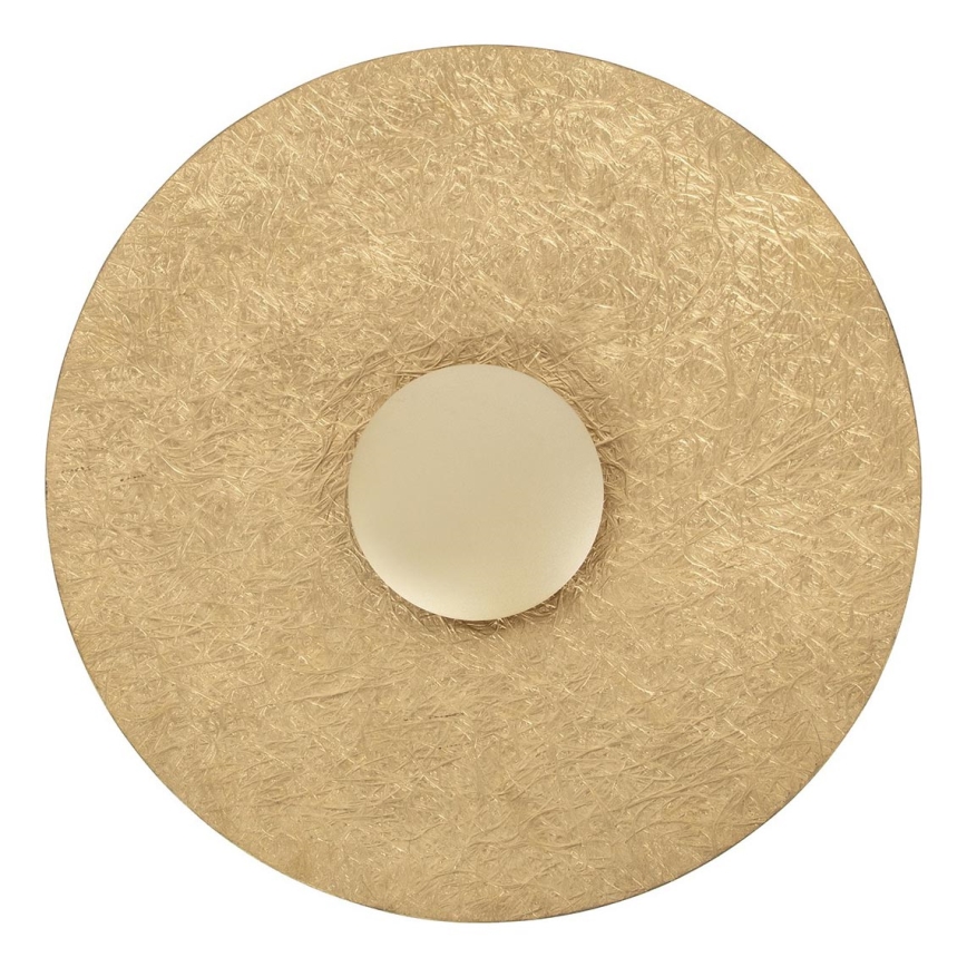 LED väggbelysning SOLE LED/16W/230V diameter 65 cm guld