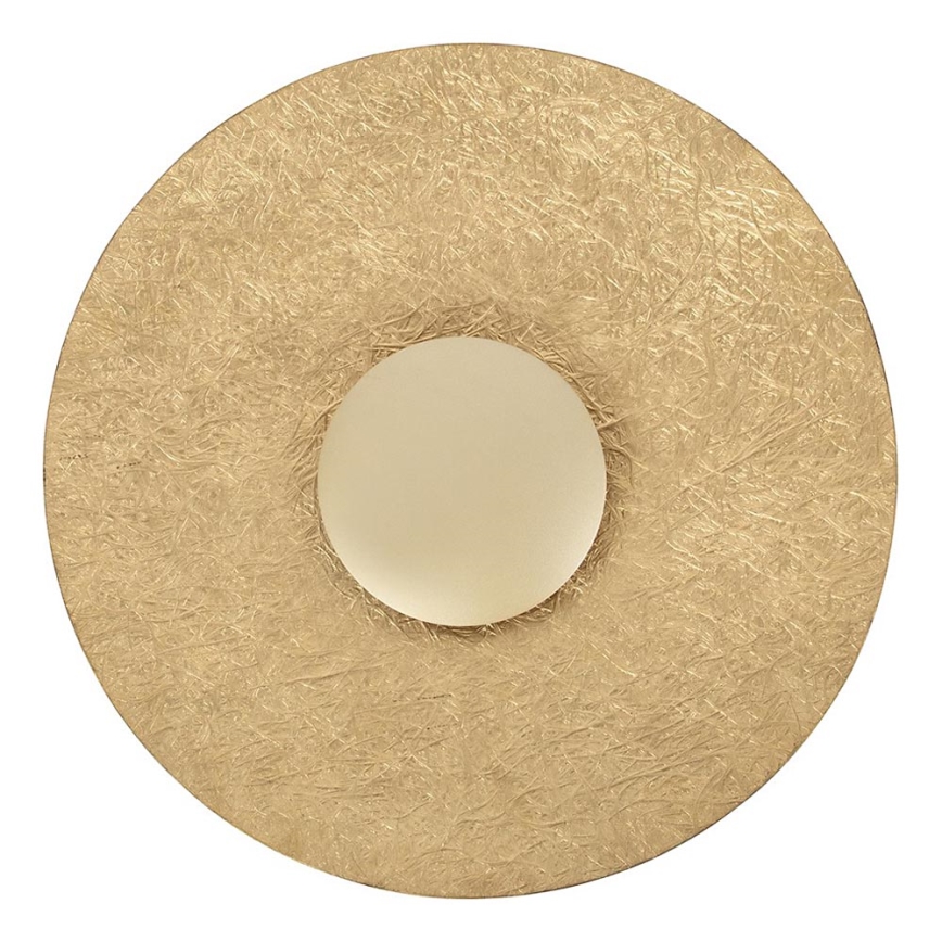 LED väggbelysning SOLE LED/7W/230V diameter 44 cm guld