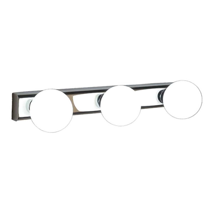 LED väggbelysning STARLIGHT 3xG9/3W/230V matt krom