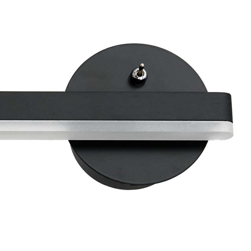 LED Väggbelysning SYDNEY LED/6W/230V svart