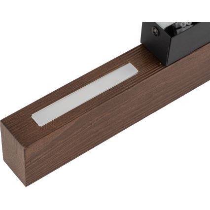 LED väggbelysning TEO LED/3W/230V 3000K valnöt