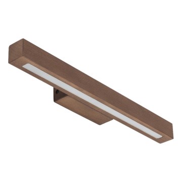LED väggbelysning TEO LED/8W/230V 3000K valnöt