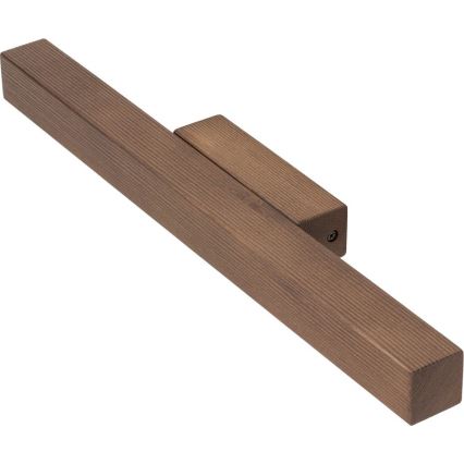 LED väggbelysning TEO LED/8W/230V 3000K valnöt