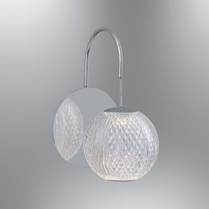 LED Vägglampa CREMONA LED/5W/230V 3000K matt krom