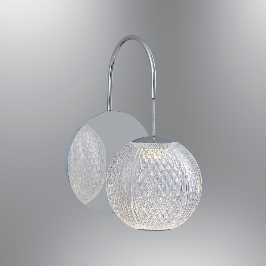 LED Vägglampa CREMONA LED/5W/230V 3000K matt krom