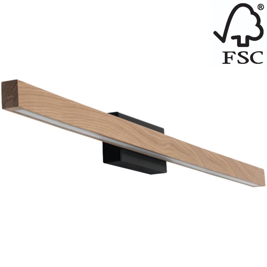 LED Vägglampa för badrum AQUAVIVA LED/12W/230V 80 cm IP44 ek – FSC certifierade