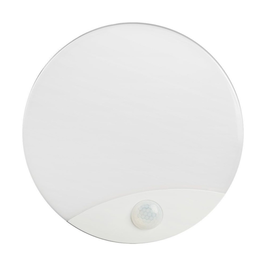LED Vägglampa för badrum med sensor SAMSUNG CHIP LED/15W/230V 3000/4000/6000K IP44 vit