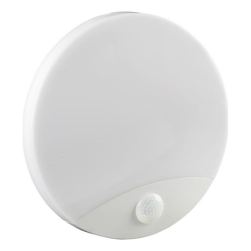 LED Vägglampa för badrum med sensor SAMSUNG CHIP LED/15W/230V 3000/4000/6000K IP44 vit