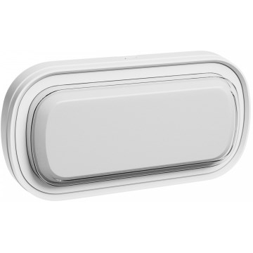 LED Vägglampa för badrum PASTILO LED/15W/230V 2700/4000/6000K IK10 IP54 vit oval