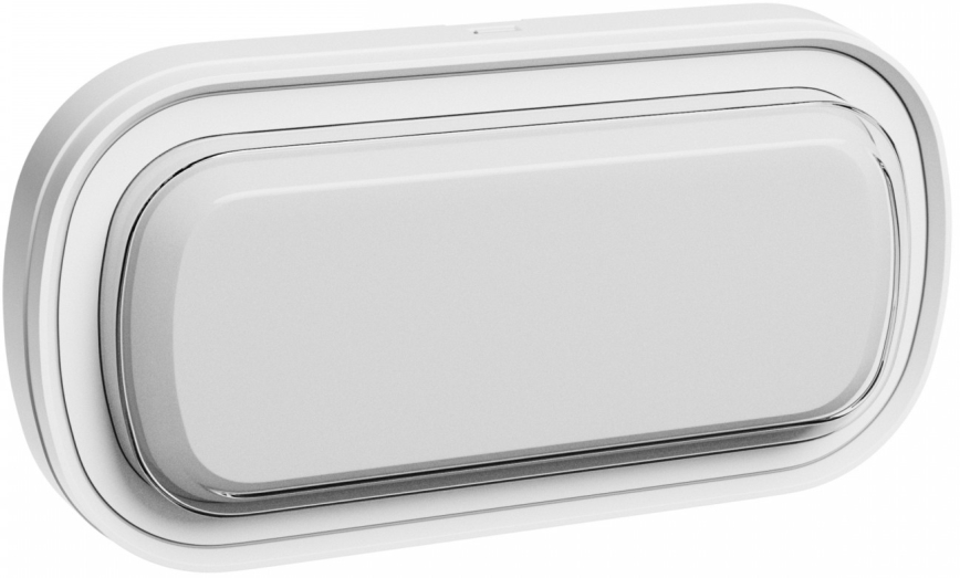 LED Vägglampa för badrum PASTILO LED/15W/230V 2700/4000/6000K IK10 IP54 vit oval