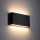 LED vägglampa för utomhusbruk ARWENA 2xLED/6W/230V IP54 svart