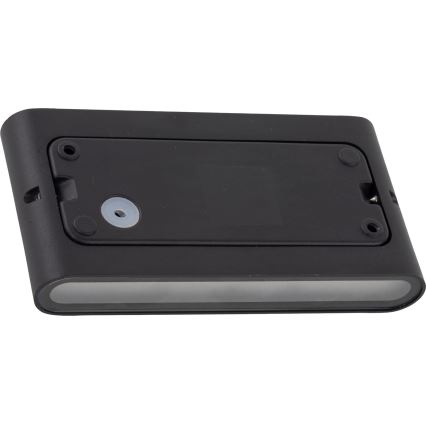 LED vägglampa för utomhusbruk ARWENA 2xLED/6W/230V IP54 svart