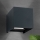 LED vägglampa för utomhusbruk CUBE 2xLED/3W/230V IP54 antracit