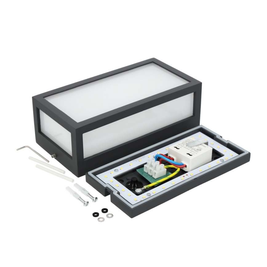 LED vägglampa för utomhusbruk ENTERA LED/10W/230V 4000K IP54