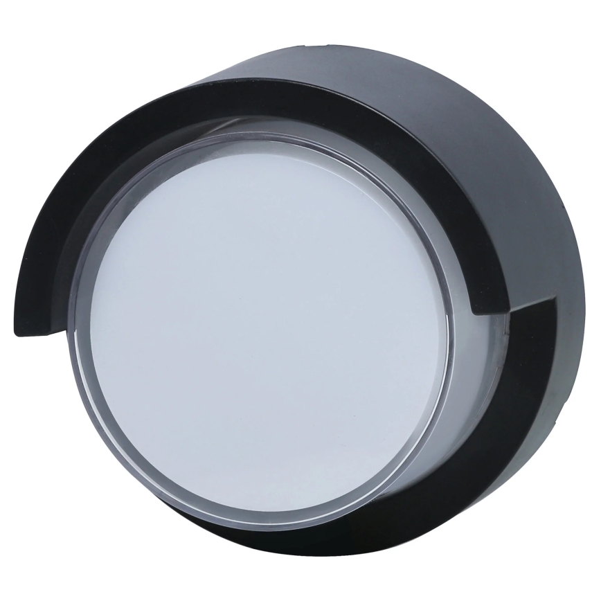 LED vägglampa för utomhusbruk ESSEN LED/10W/230V IP44 svart