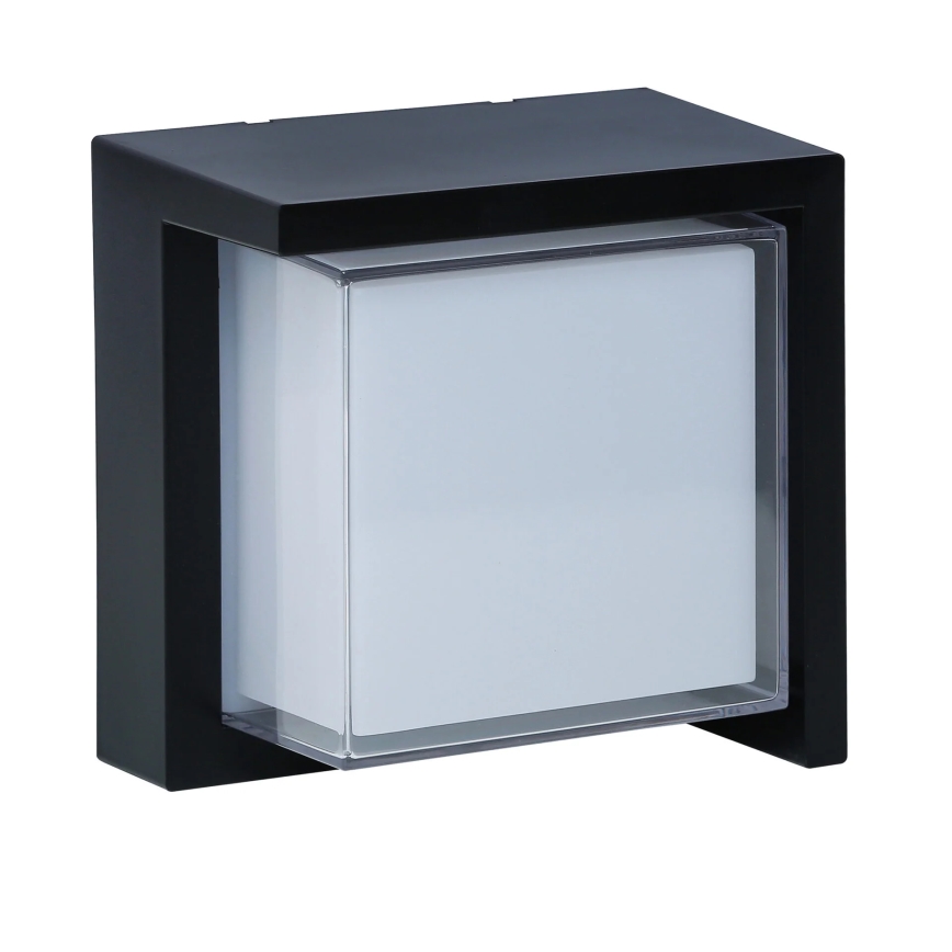 LED vägglampa för utomhusbruk ESSEN LED/12W/230V IP44 svart