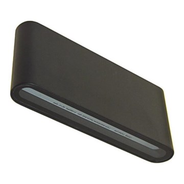LED vägglampa för utomhusbruk FLOW LED/6W/230V IP54 4000K antracit