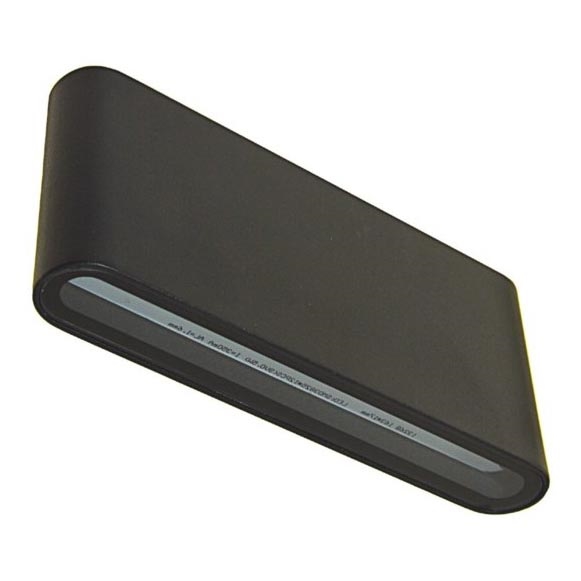 LED vägglampa för utomhusbruk FLOW LED/6W/230V IP54 4000K antracit