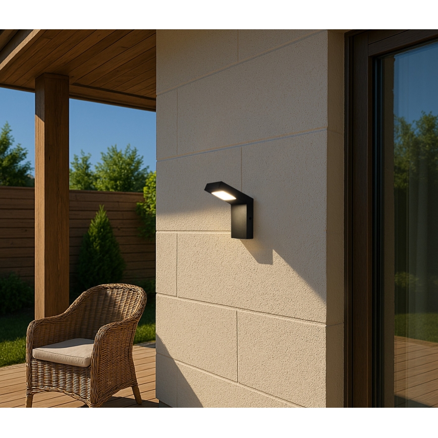 LED vägglampa för utomhusbruk INDUO K LED/10W/230V 4000K IP54