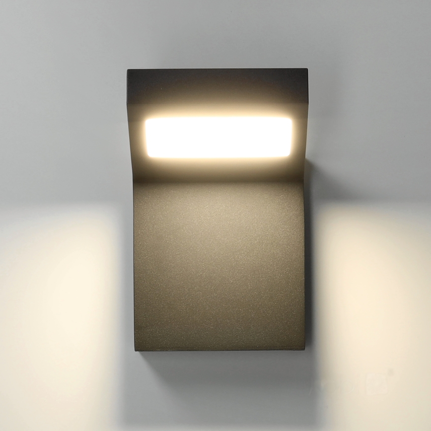 LED vägglampa för utomhusbruk INDUO K LED/10W/230V 4000K IP54