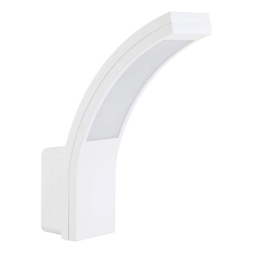 LED vägglampa för utomhusbruk LED/10W/230V IP54 vit
