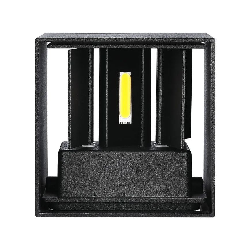 LED vägglampa för utomhusbruk LED/11W/230V 3000K IP65 svart