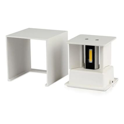 LED vägglampa för utomhusbruk LED/11W/230V 3000K IP65 vit