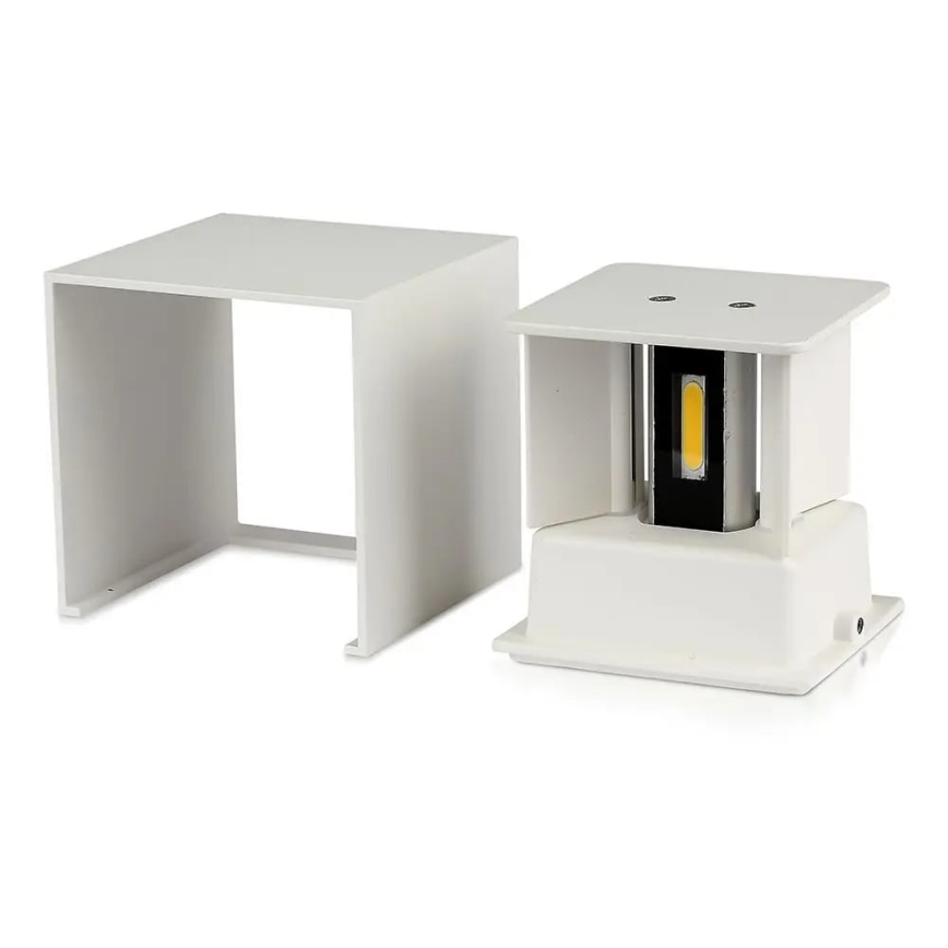 LED vägglampa för utomhusbruk LED/11W/230V 3000K IP65 vit
