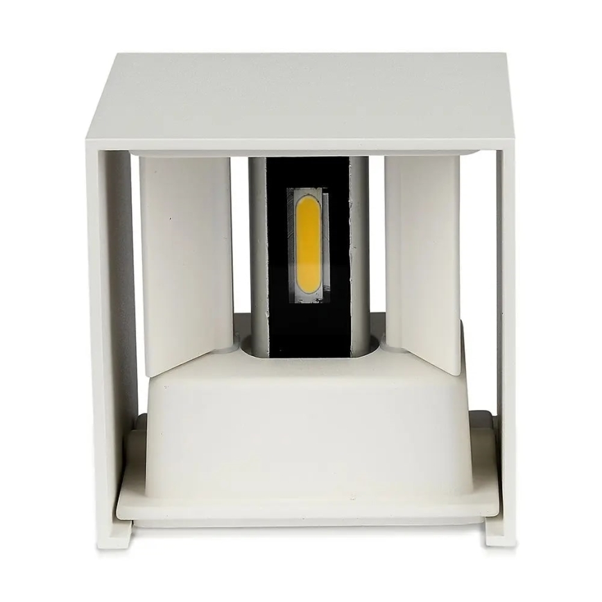 LED vägglampa för utomhusbruk LED/11W/230V 3000K IP65 vit