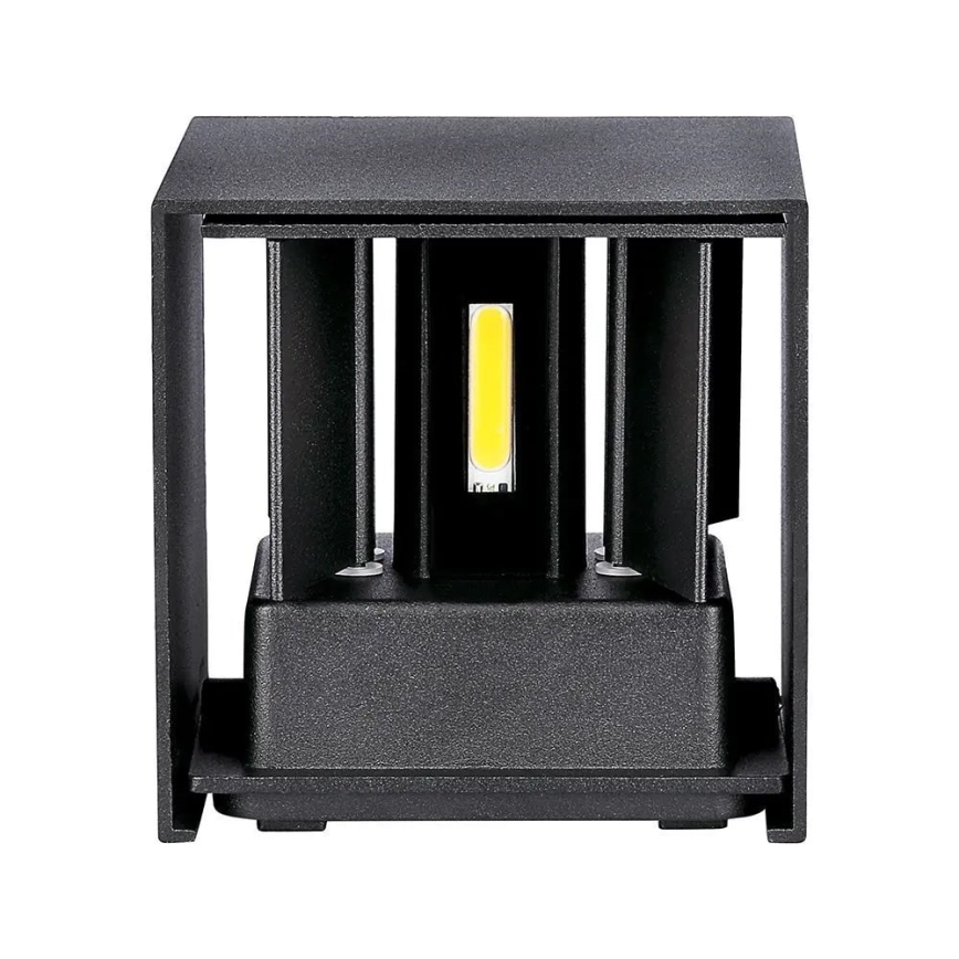 LED vägglampa för utomhusbruk LED/11W/230V 4000K IP65 svart