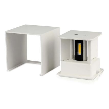 LED vägglampa för utomhusbruk LED/11W/230V 4000K IP65 vit