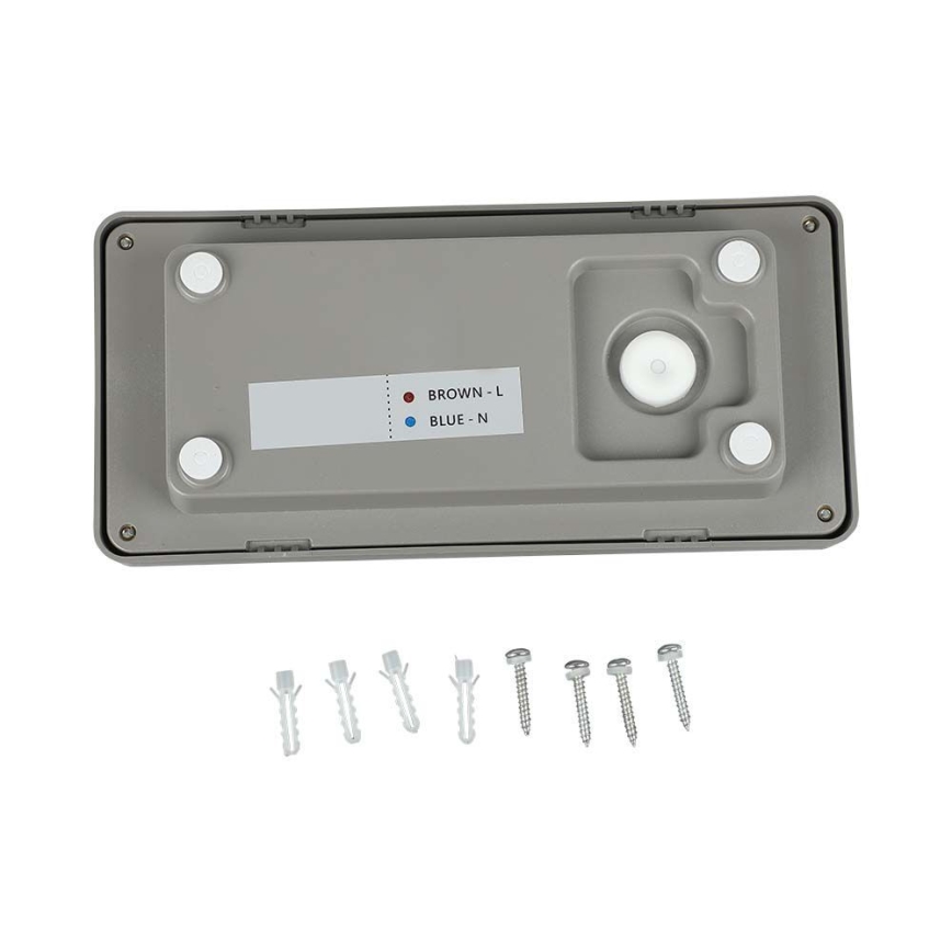 LED vägglampa för utomhusbruk LED/12W/230V 3000K IP65