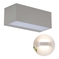 LED vägglampa för utomhusbruk LED/12W/230V 3000K IP65